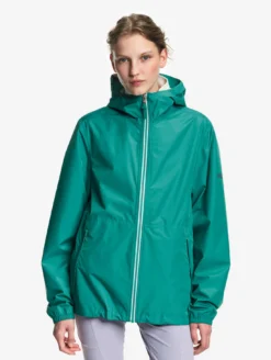 Rainpack™ 70 : coupe-vent mixte imperméable MTD™, court et pliable - Vert