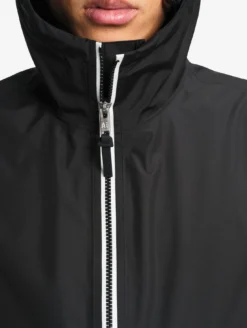 Rainpack™ 70 : coupe-vent mixte imperméable MTD™, court et pliable - Noir
