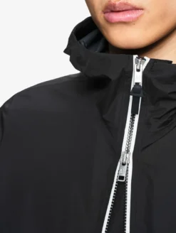 Rainpack™ 90 : coupe-vent mixte imperméable MTD™, long et pliable - Noir