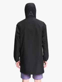 Rainpack™ 90 : coupe-vent mixte imperméable MTD™, long et pliable - Noir