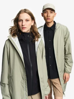 Rainpack™ 90 : coupe-vent mixte imperméable MTD™, long et pliable - Vert
