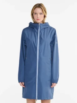 Rainpack™ 90 : Imperméable mixte coupe-vent MTD™ , long et pliable - Bleu