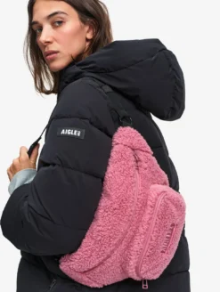 Sac banane sherpa (2L) - Rose