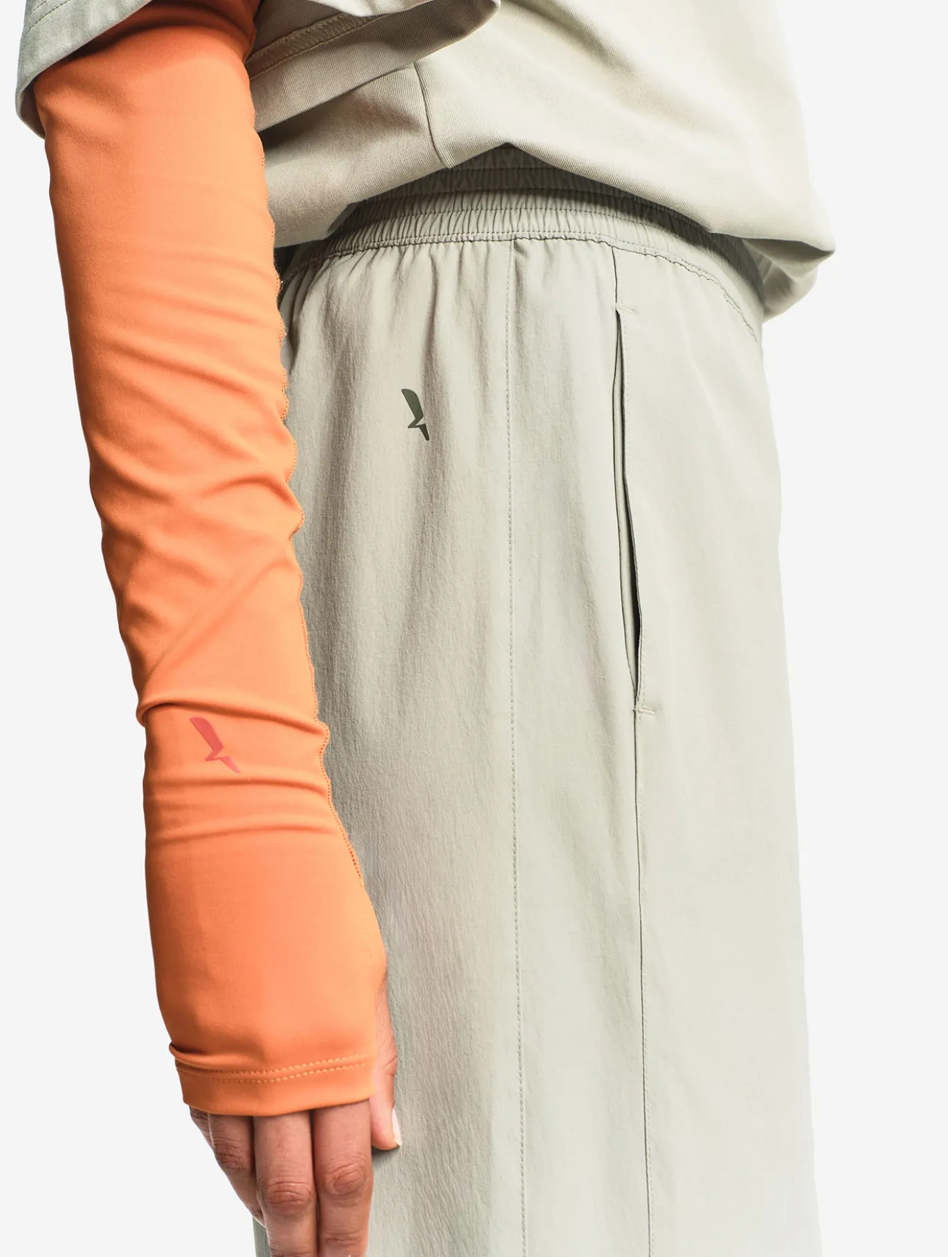 Solarpack™ : Pantalon droit à fermeture éclair latérale UVC™ Dry Fast™ TEXTILE® Cool touch - Kaki