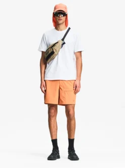 Solarpack™ : Short ajustable avec poche Cool touch Dry Fast™ TEXTILE® Cool touch UVC™ - Orange