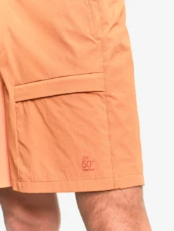 Solarpack™ : Short ajustable avec poche Cool touch Dry Fast™ TEXTILE® Cool touch UVC™ - Orange