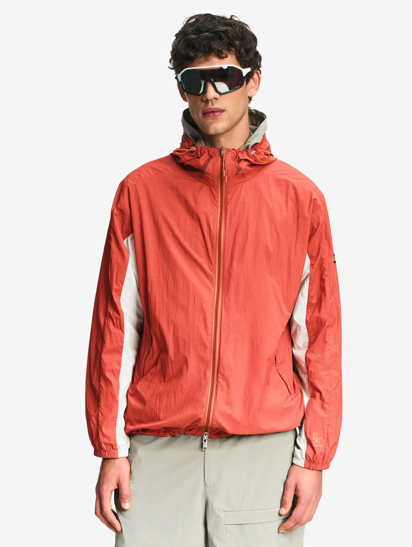 Solarpack™ : Veste mixte déperlante pliable UVC™ - Rouge