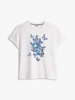 Tee-shirt Dry Fast™ TEXTILE® à manches courtes imprimé Aigle x Deyrolle - Blanc