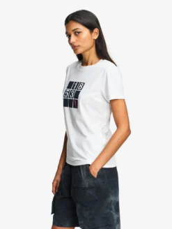 Tee-shirt imprimé Dry Fast™ TEXTILE® Coolmax - Blanc