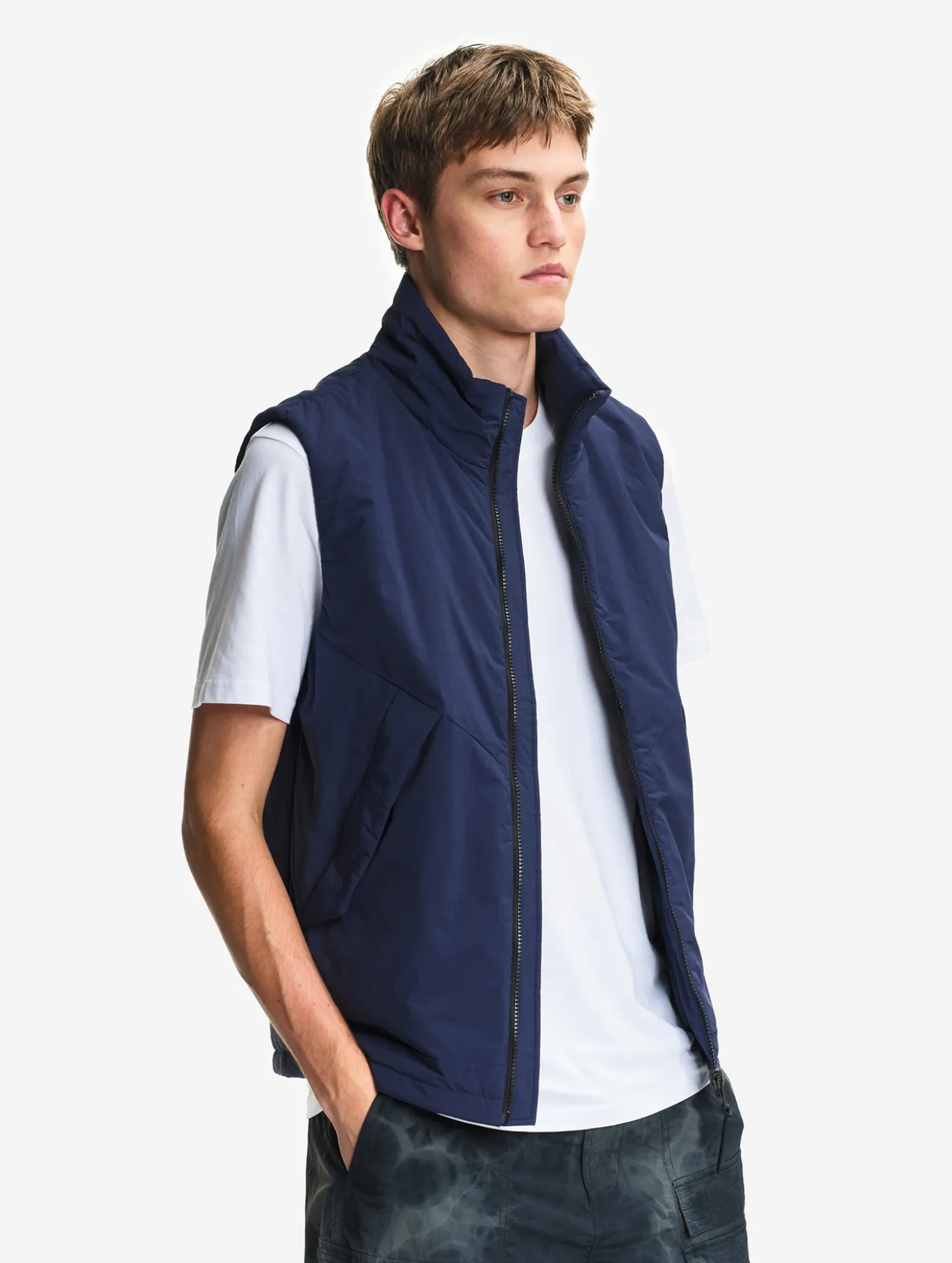 T-KIT™ Veste sans-manches en duvet léger déperlant - Bleu