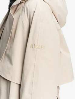 Trench-coat long avec ouverture côtés MTD™ - Gris