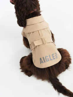 Trench déperlant pour chien - Beige