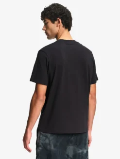 T-shirt en coton avec broderie - Noir