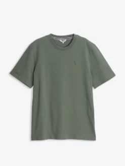 T-shirt en coton avec broderie - Vert