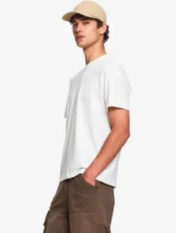 T-shirt en coton avec broderie - Blanc