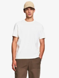 T-shirt en coton avec broderie - Blanc
