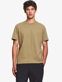 T-shirt en coton avec broderie - Vert