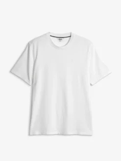 T-shirt en coton avec broderie - Blanc