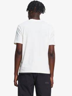 T-shirt en coton graphique imprimé - Blanc
