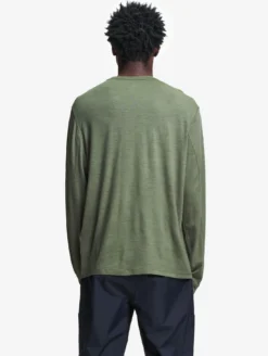 T-shirt ThermoPack™ en laine mérinos thermo-régulatrice - Vert