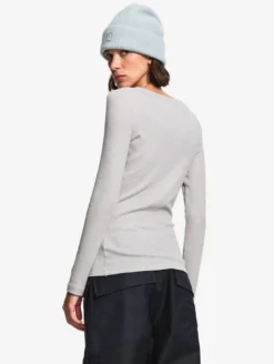 T-shirt ThermoPack™ en laine mérinos et tencel thermo-régulateur - Gris