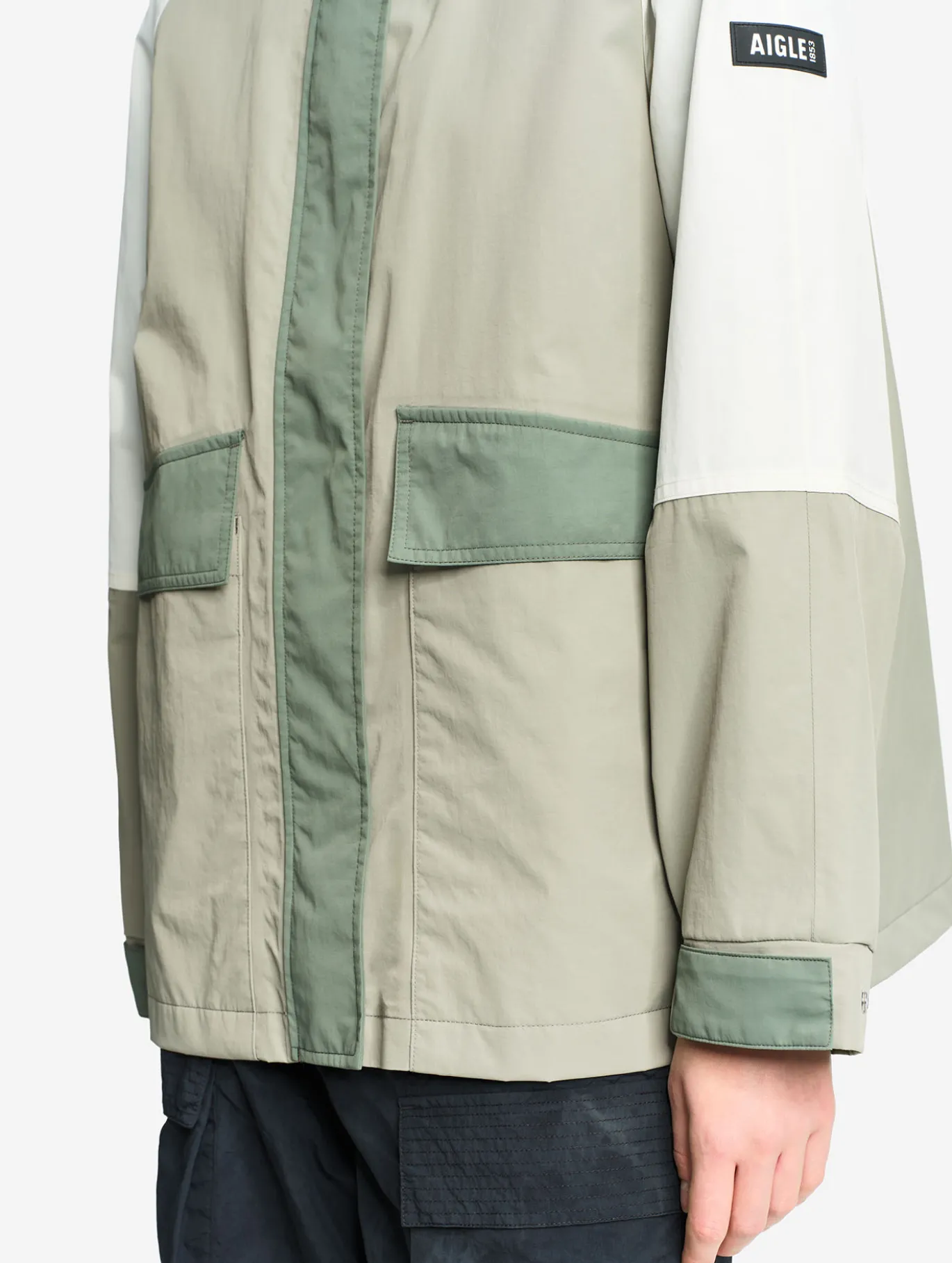 Veste courte et évasée avec capuche amovible MTD™ - Multicolore