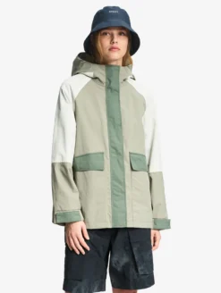 Veste courte et évasée avec capuche amovible MTD™ - Multicolore