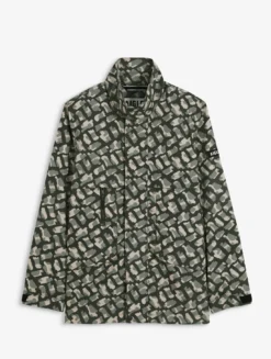 Veste multi-poches camo déperlante - Multicolore
