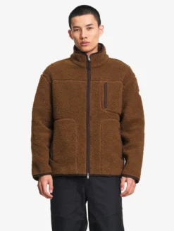 Veste Polartec® en sherpa - Marron