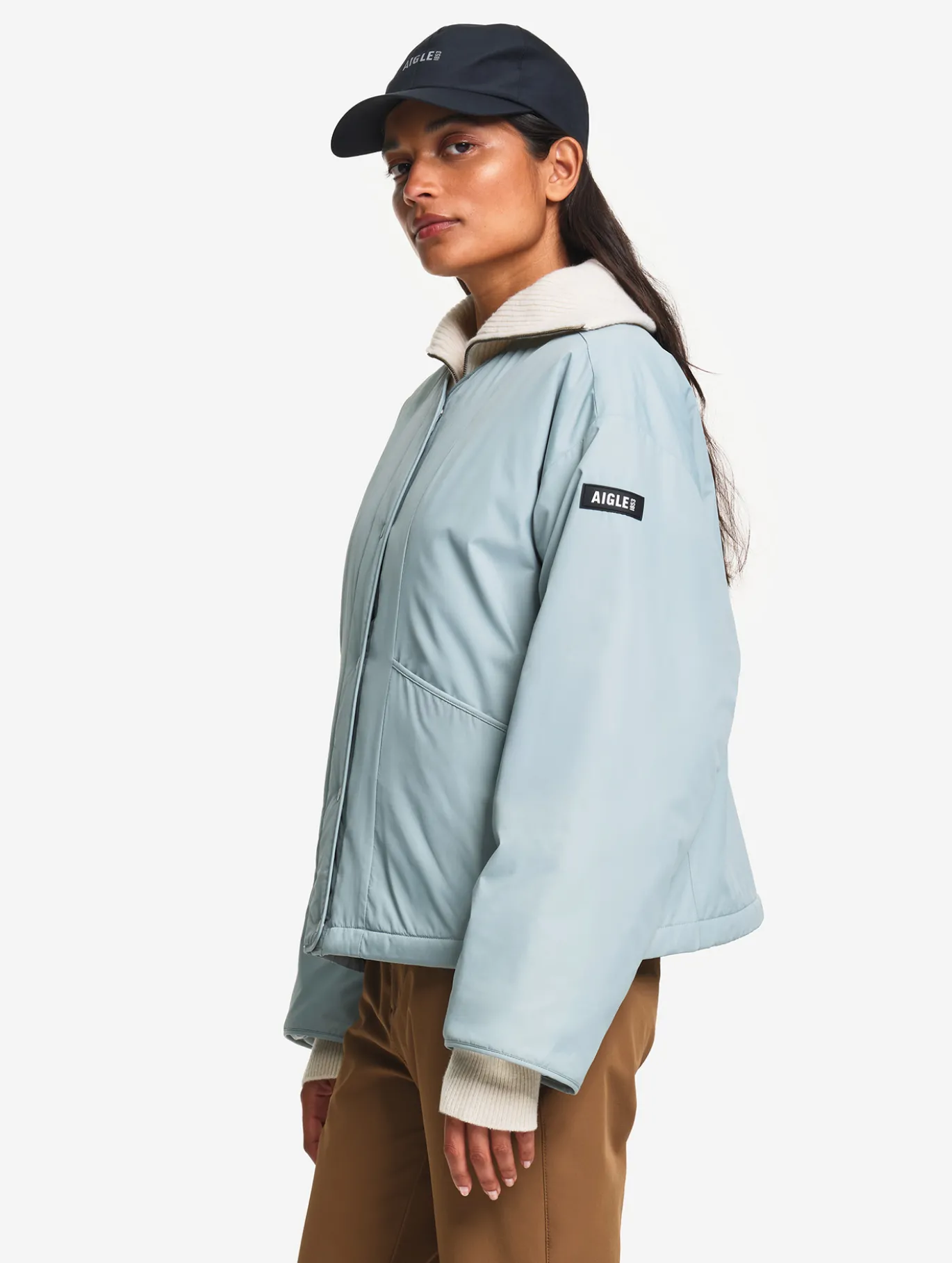 Veste Repreve® matelassée déperlante - Bleu