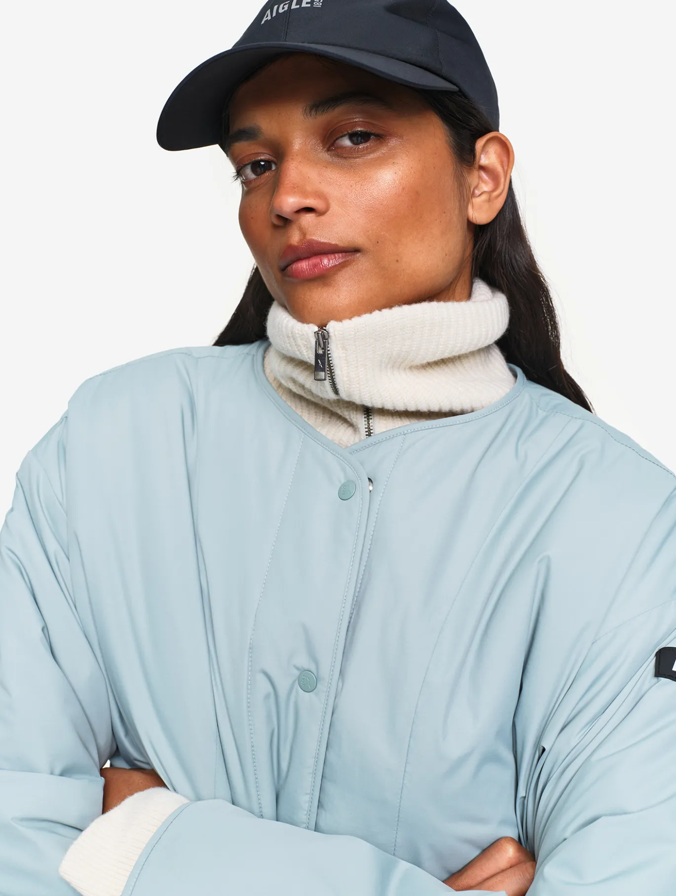 Veste Repreve® matelassée déperlante - Bleu