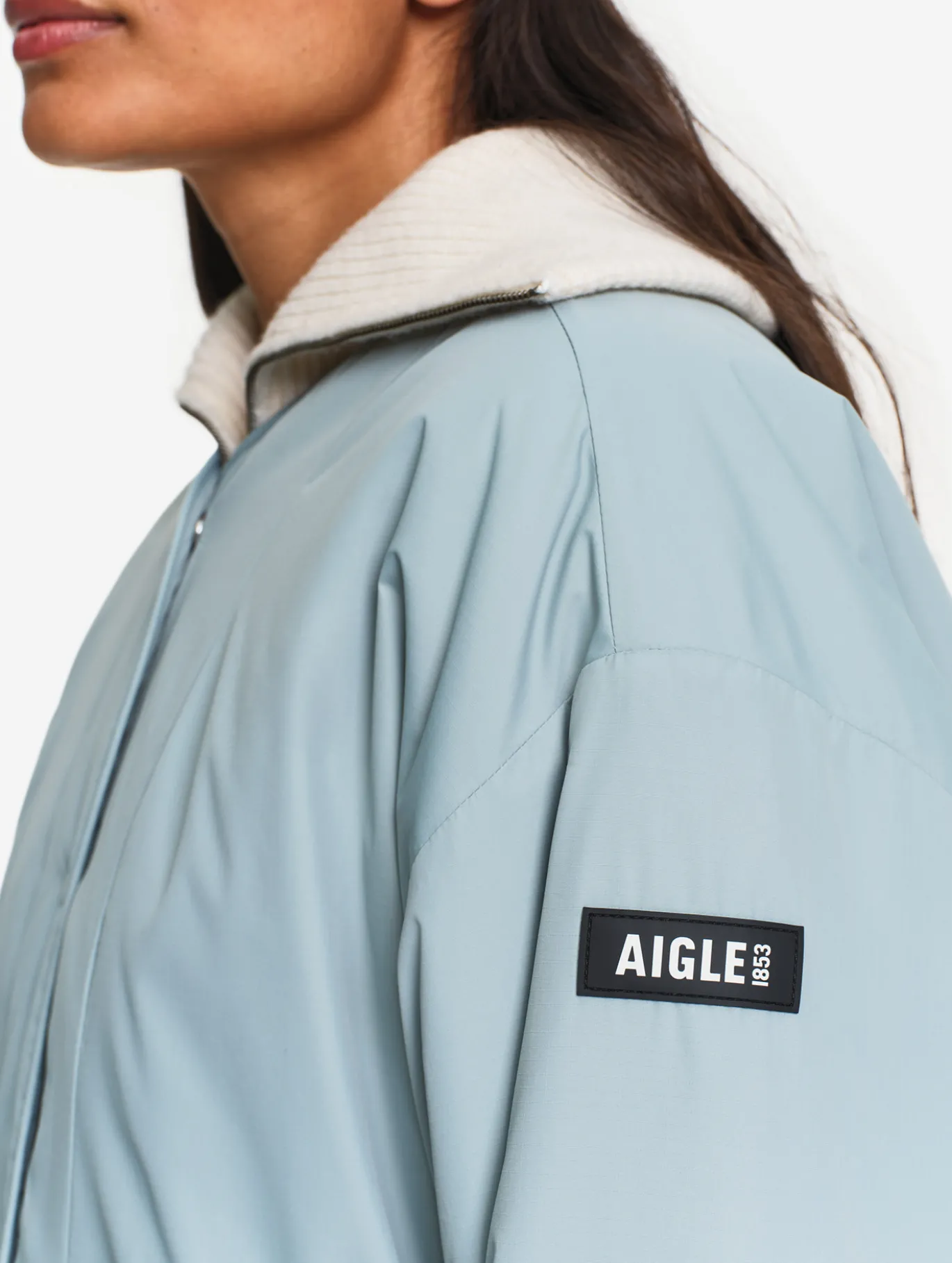 Veste Repreve® matelassée déperlante - Bleu