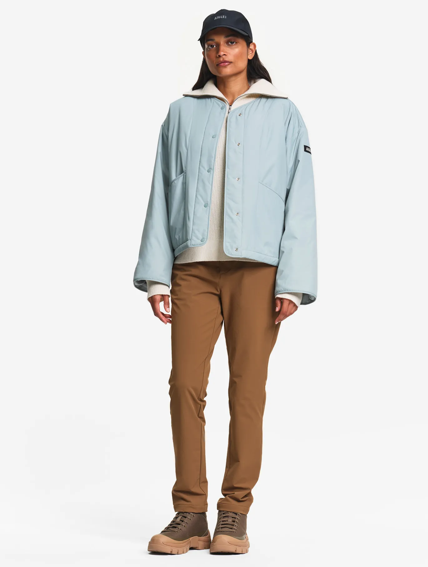 Veste Repreve® matelassée déperlante - Bleu