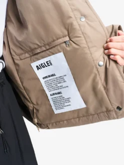 Veste Repreve® matelassée déperlante - Marron