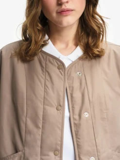 Veste Repreve® matelassée déperlante - Marron