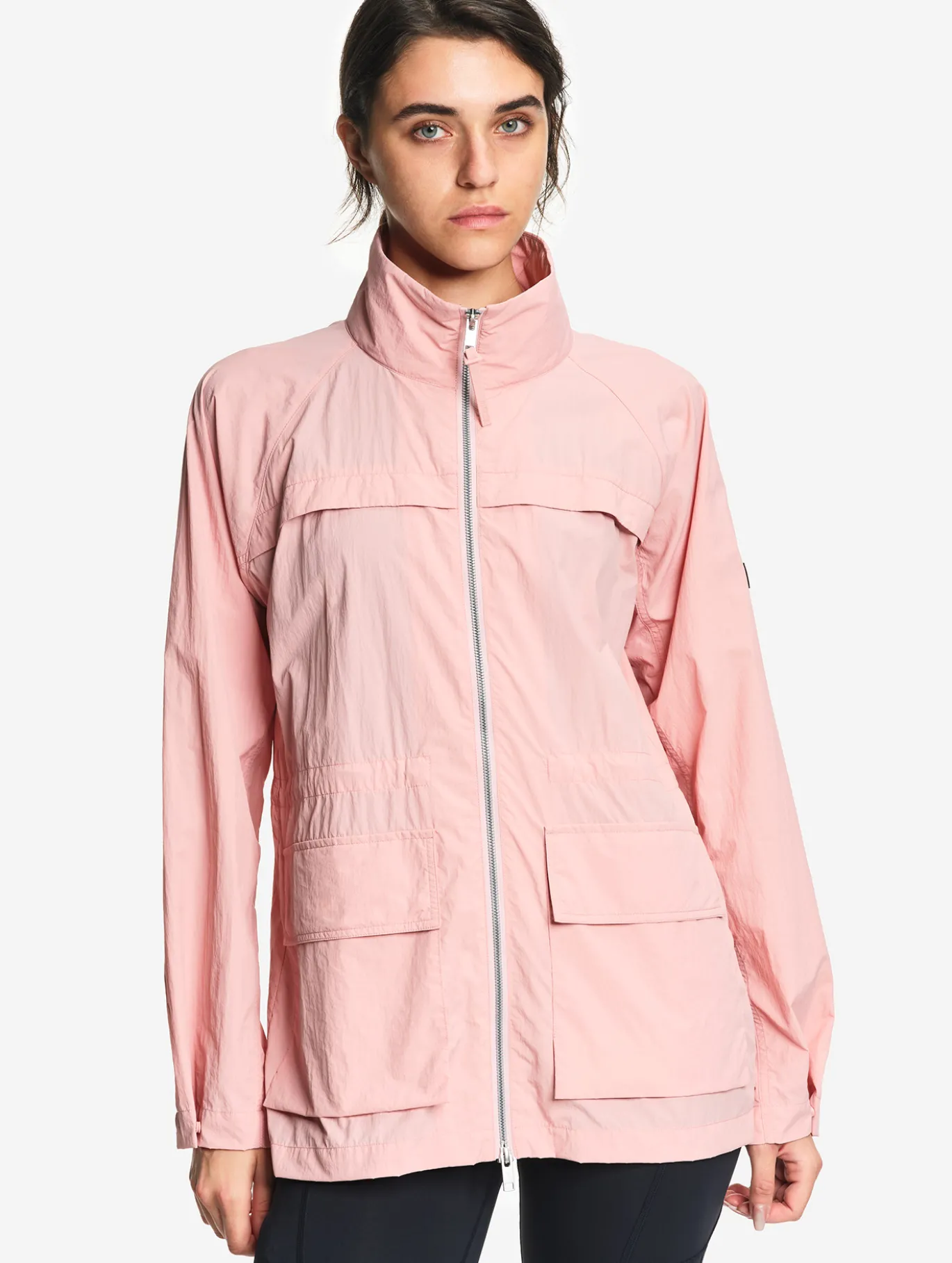 Veste saharienne déperlante anti-UV - Rose