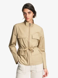 Veste saharienne déperlante légère - Beige
