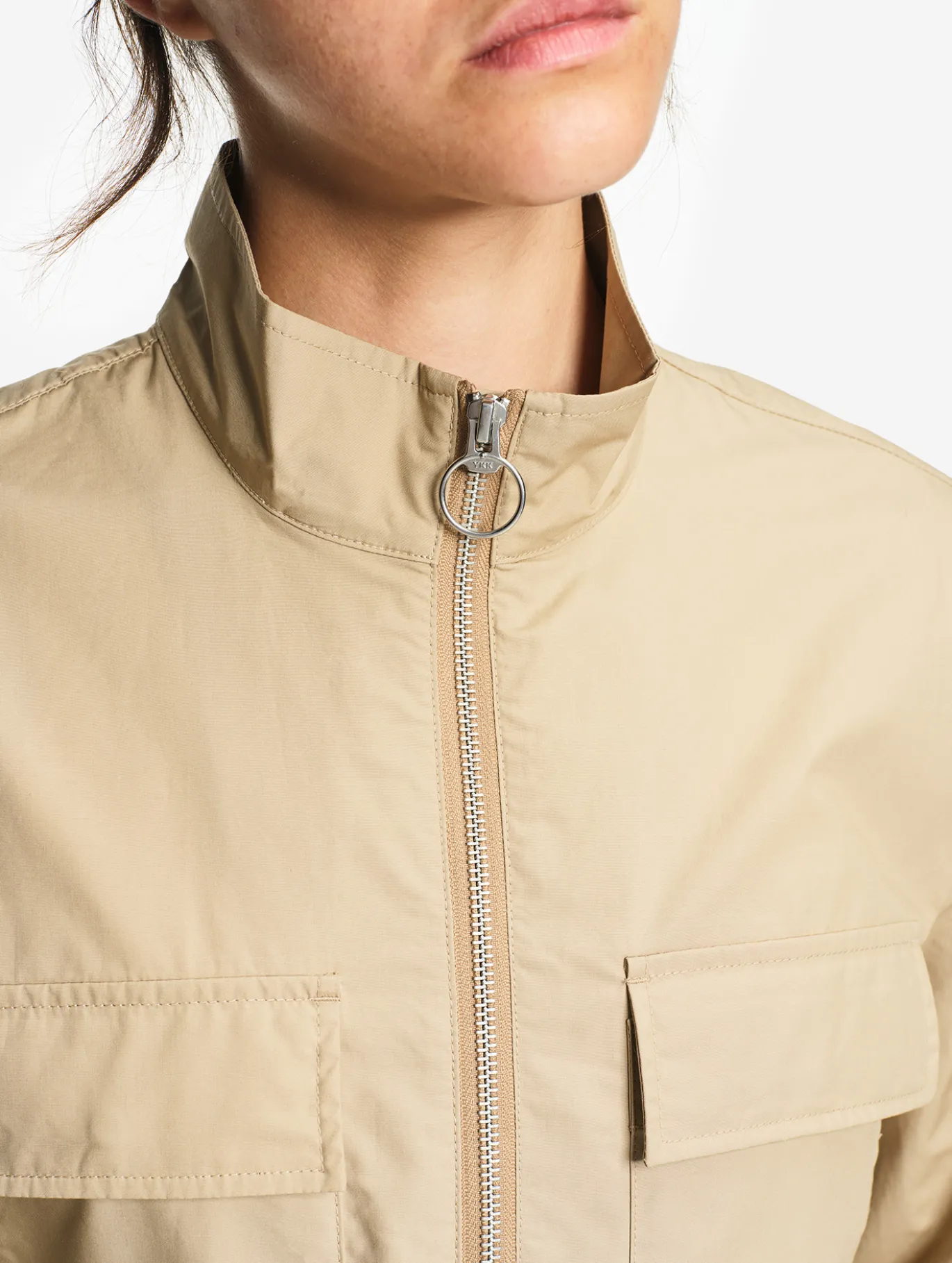 Veste saharienne déperlante légère - Beige
