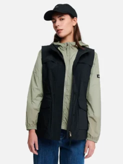 Veste sans manche déperlante et anti UV - Noir
