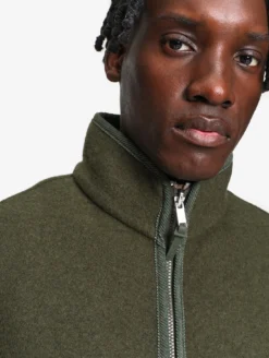 Veste sans manches en laine mélangée T-KIT™ - Kaki