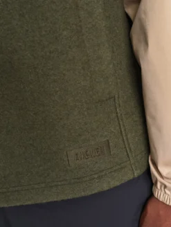 Veste sans manches en laine mélangée T-KIT™ - Kaki