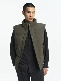 Veste sans manches matelassée - Kaki