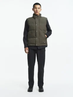 Veste sans manches matelassée - Kaki