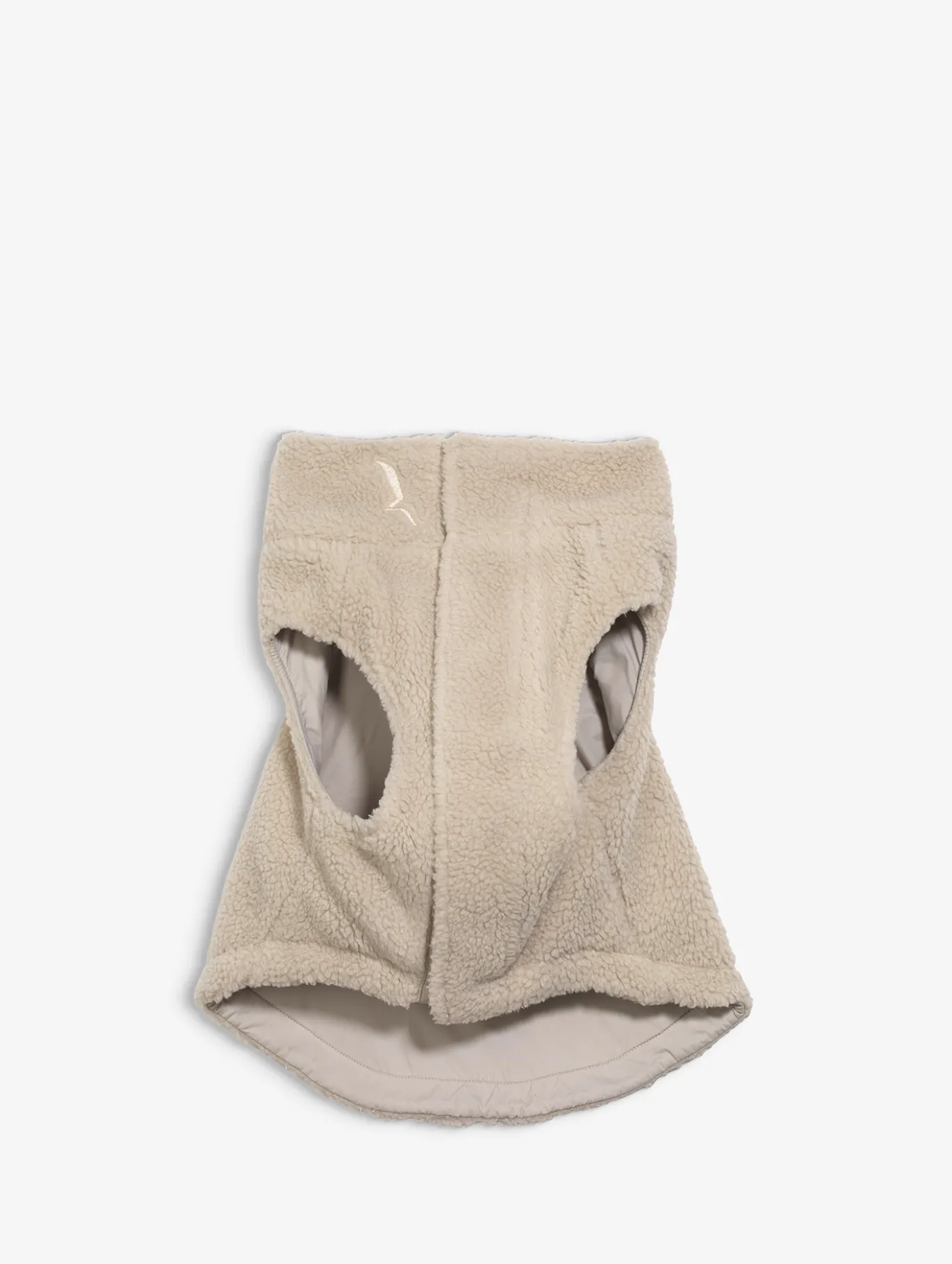 Veste sherpa pour chien - Beige
