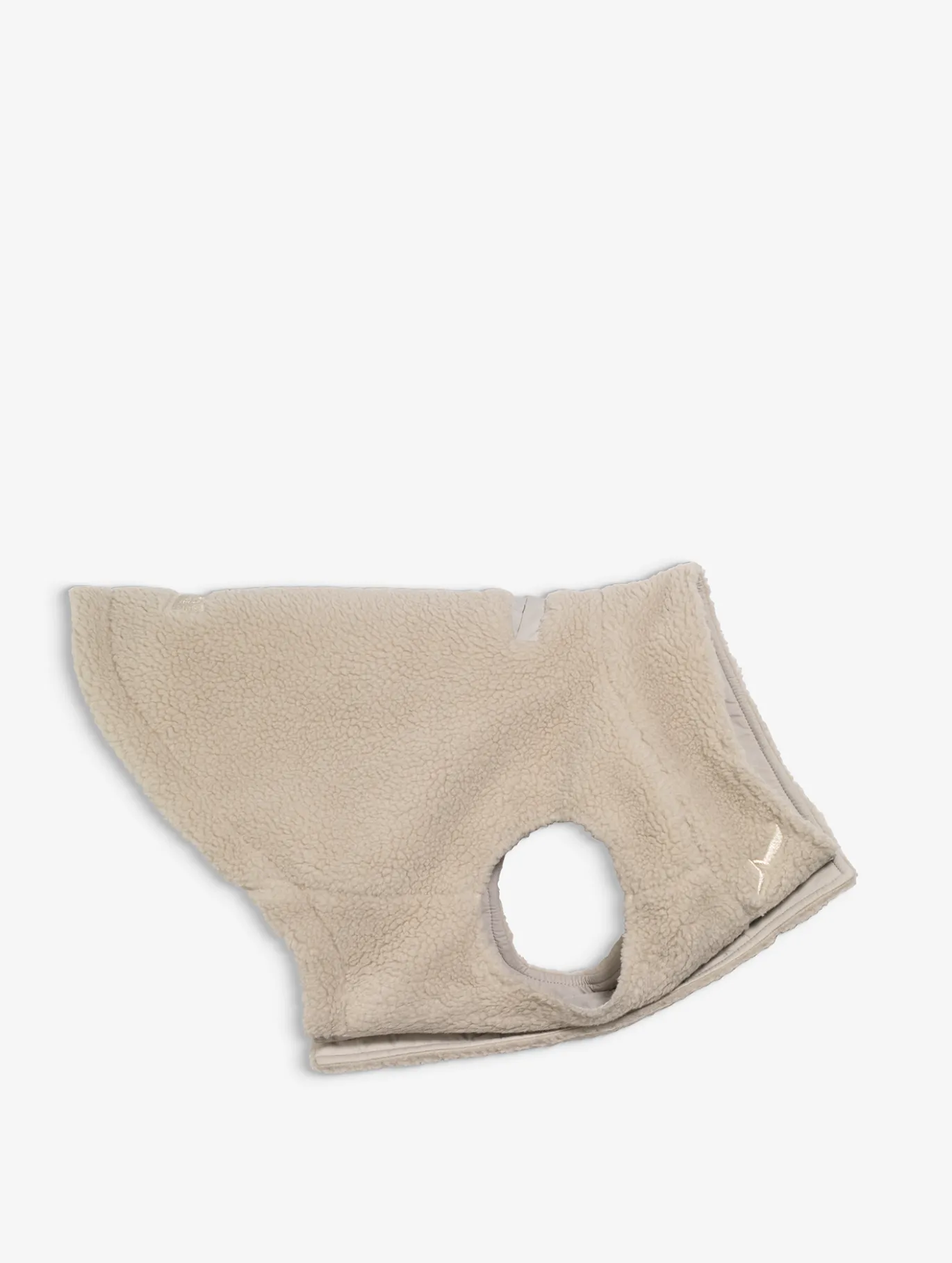 Veste sherpa pour chien - Beige