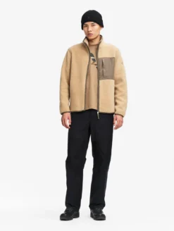 Veste T-KIT™ sherpa bi-matière - Beige