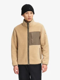 Veste T-KIT™ sherpa bi-matière - Beige