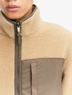 Veste T-KIT™ sherpa bi-matière - Beige